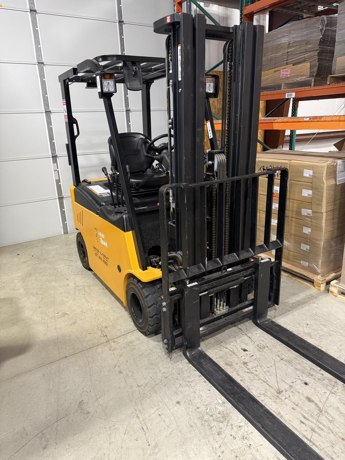 Big Joe LXE40 Spark Electric Forklift, 3,600 lb, Lithium